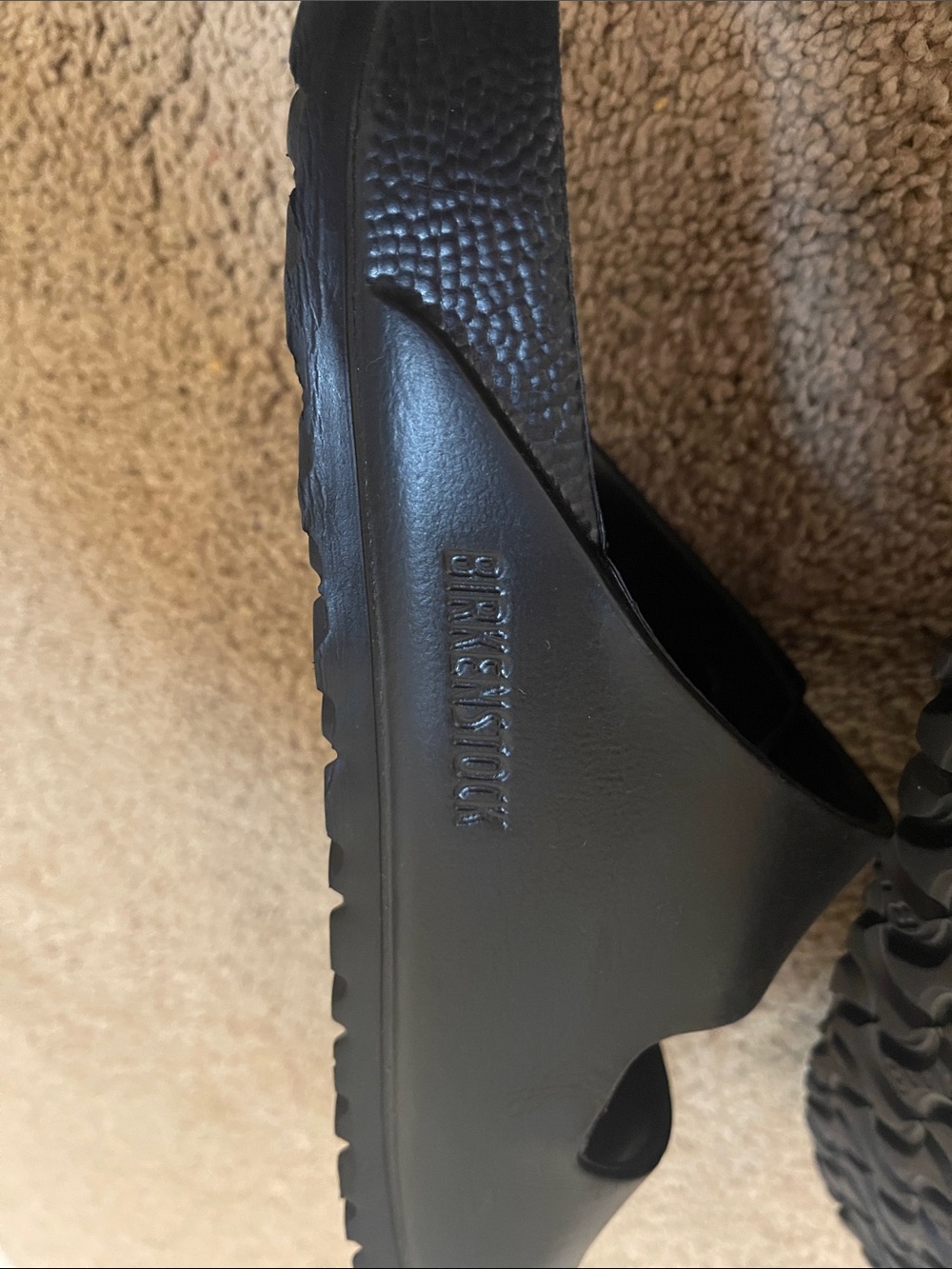 Birkenstock Black Double Strap EVA Sandals size L 9 /M7. Brand New - Picture 4 of 9
